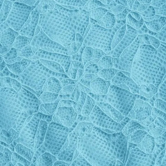 Mint Blue Lace Skirt & Tank Set - Picture 8 of 10